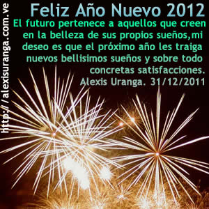 Feliz Año Nuevo 2012