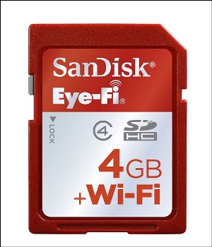 Tarjeta de memoria inalambrica SanDisk Eye Fi