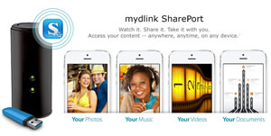 MyDlink Shareport, una nube privada para el hogar
