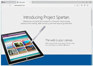 Spartan debuta en Windows 10