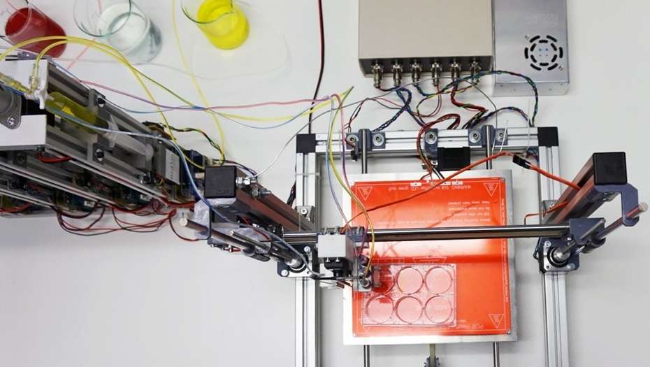 Bioimpresora 3D de piel humana