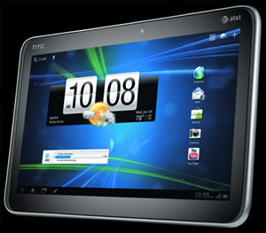 HTC Jetstream, tablet Honeycomb de 10 pulgadas 