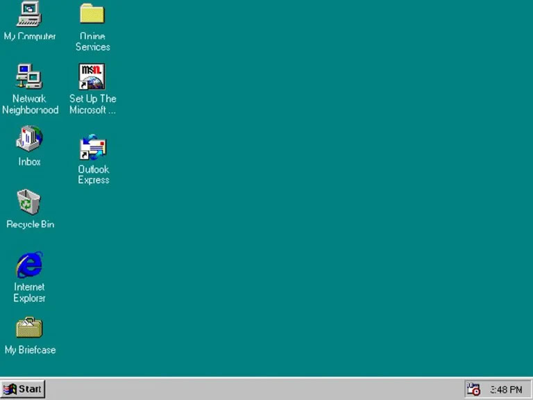Escritorio Windows 95